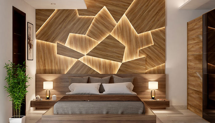 3D Wood Wall Paneling